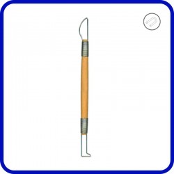 MERG09 - Mirette fil enroul&eacute; MERG fil rond 230 mm PETER LAVEM - 1