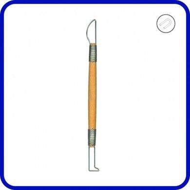 MERG09 - Mirette fil enroul&eacute; MERG fil rond 230 mm PETER LAVEM - 1