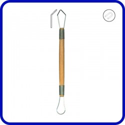 MERG06 - Mirette fil enroul&eacute; MERG fil rond 230 mm PETER LAVEM - 1