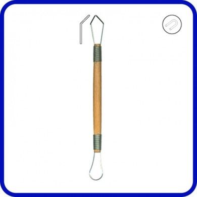 MERG06 - Mirette fil enroul&eacute; MERG fil rond 230 mm PETER LAVEM - 1