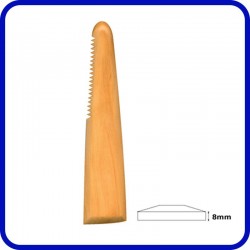 ESTB10 - Estèque en bois 185 mm PETER LAVEM - 1 ESTB10 - Estèque en bois 185 mm PETER LAVEM - 1