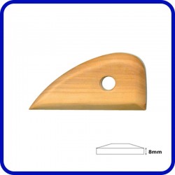 ESTB05 - Estèque en bois 105 mm PETER LAVEM - 1 ESTB05 - Estèque en bois 105 mm PETER LAVEM - 1