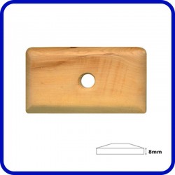 ESTB02 - Estèque en bois 105 mm PETER LAVEM - 1 ESTB02 - Estèque en bois 105 mm PETER LAVEM - 1