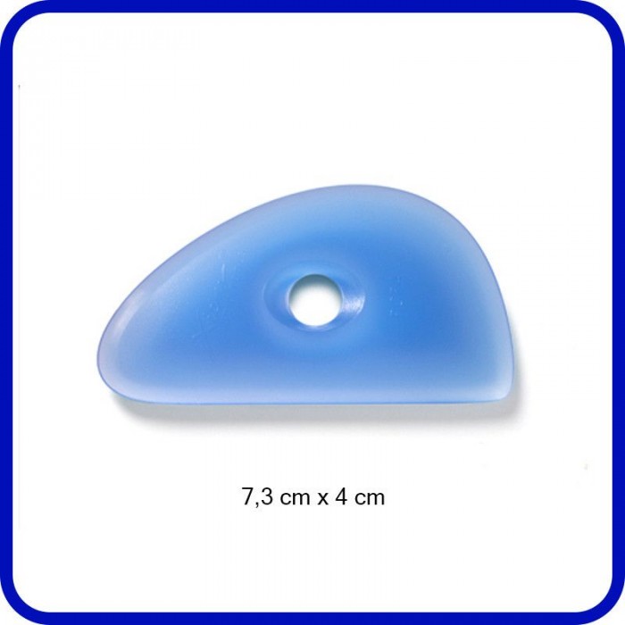 10212 - Estèque rigide bleue  - 1
