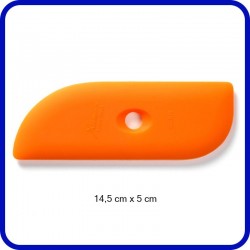10200 - Est&egrave;que souple orange - 1
