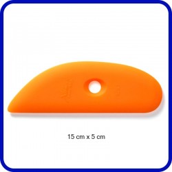 10199 - Est&egrave;que souple orange - 1