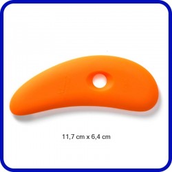 10198 - Est&egrave;que souple orange - 1
