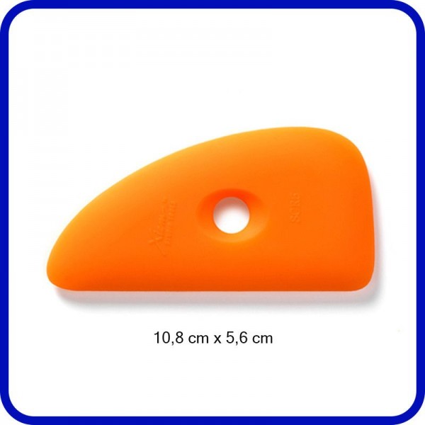 10197 - Estèque souple orange  - 1