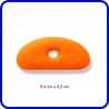 10195 - Estèque souple orange  - 1