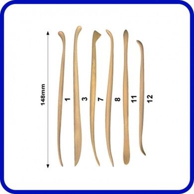 KIT03 - Kit 6 ébauchoirs fins PETER LAVEM - 1