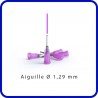 10070 - Kit 5 canules violette de 1,29 mm XIEM TOOLS - 1