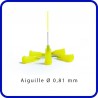 10074 - Kit 5 canules jaune de 0,81 mm XIEM TOOLS - 1