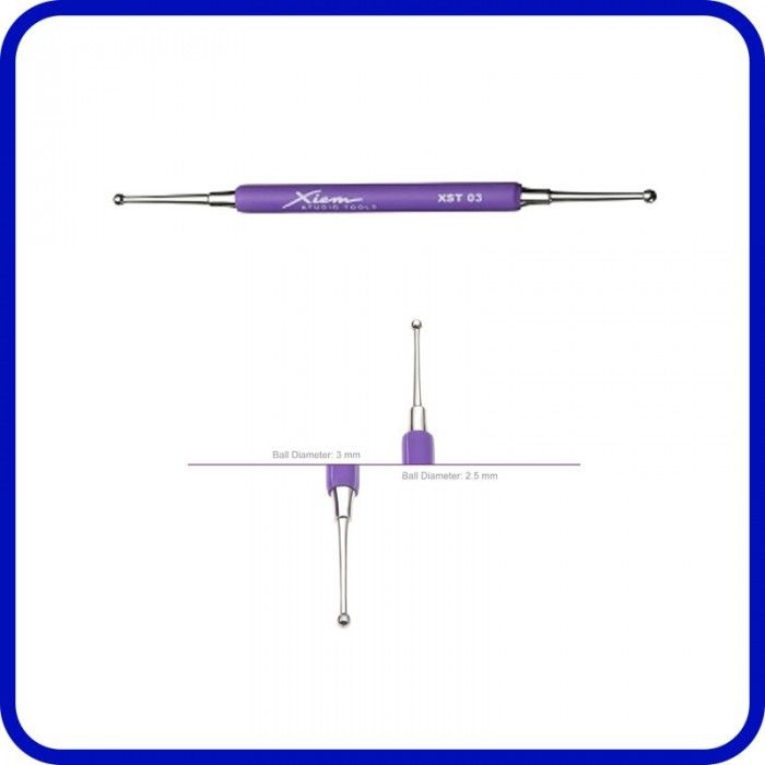 XST03 - Outil double pointe - 2,5 / 3.0 mm XIEM TOOLS - 1