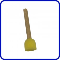 PIN12 - Pinceau mousse jaune Ø 20 mm MAX SAUER - 1 PIN12 - Pinceau mousse jaune Ø 20 mm MAX SAUER - 1