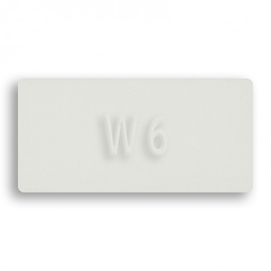 W6 - Faïence blanche WITGERT - 1