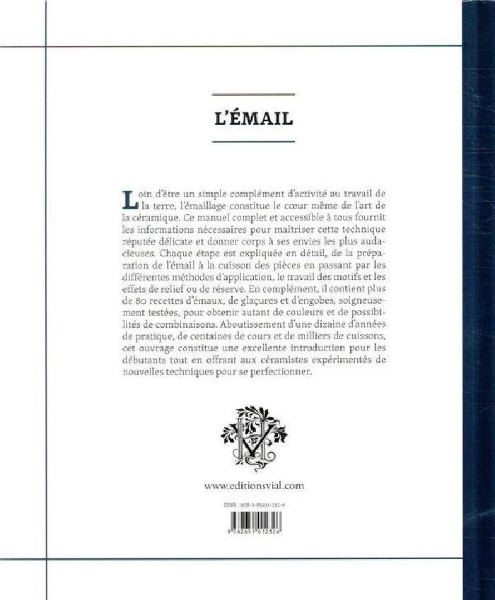 L'émail - Art et techniques  - 2