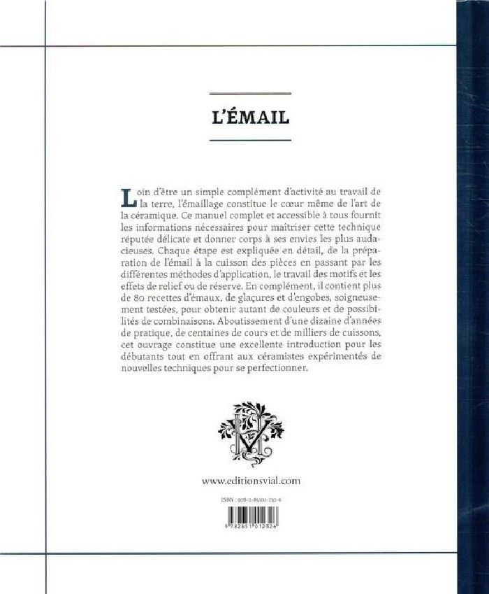 L'émail - Art et techniques  - 2