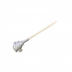 Canne pyrométrique couple K avec tête alu L 300 mm Canne pyrométrique couple K avec tête alu L 300 mm