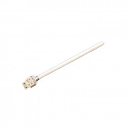 Canne pyrométrique couple K avec domino L 200 mm Canne pyrométrique couple K avec domino L 200 mm