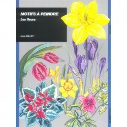 LIV239 Motifs &agrave; peindre : Les fleurs