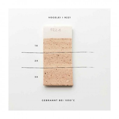 9221 - Test d'épaisseur cuit à 1050°C 9221 - Test d'épaisseur cuit à 1050°C