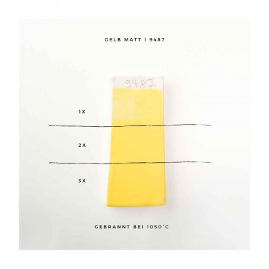 9487 - Jaune mat 9487 - Jaune mat