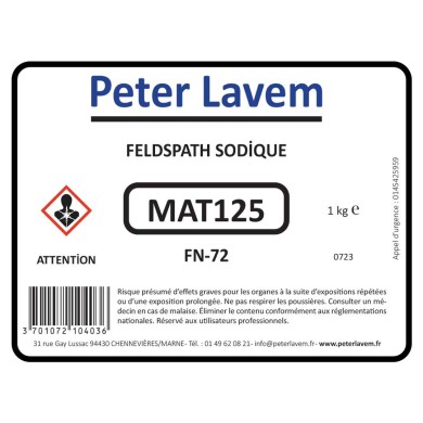 &Eacute;tiquette produit