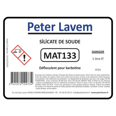 &Eacute;tiquette produit