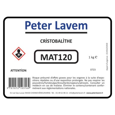 &Eacute;tiquette produit