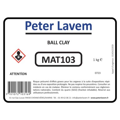 &Eacute;tiquette produit