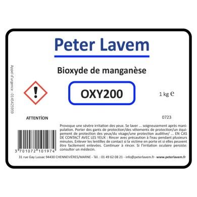 Bioxyde de manganèse