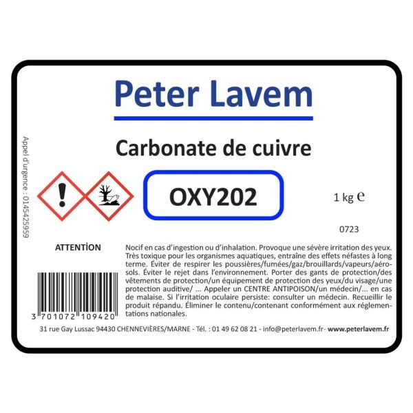 Carbonate de cuivre