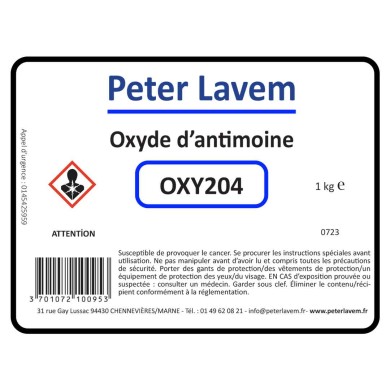 Oxyde d'antimoine Oxyde d'antimoine