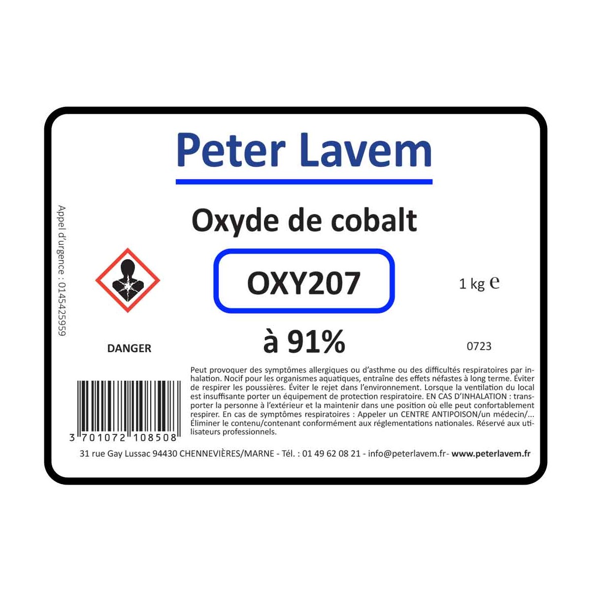 Oxyde de cobalt