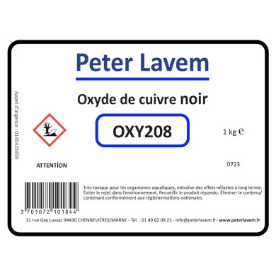 Oxyde de cuivre noir Oxyde de cuivre noir