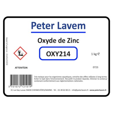 Oxyde de zinc Oxyde de zinc