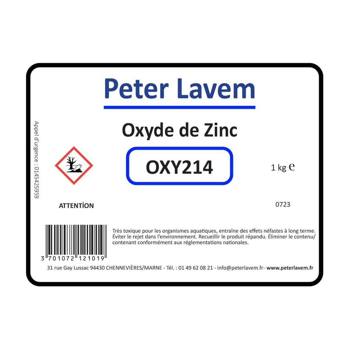 Oxyde de zinc