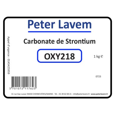 Carbonate de strontium Carbonate de strontium