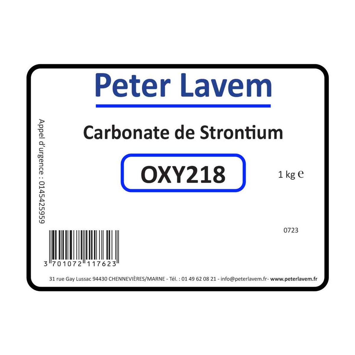 Carbonate de strontium