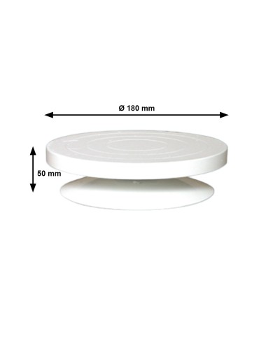 T18BF - Tournette de Table &Oslash; 180 mm H 55