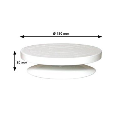 T18BF - Tournette de Table Ø 180 mm H 55