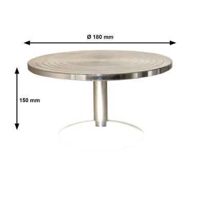 T18HAC - Tournette de table Ø 180 mm H 150
