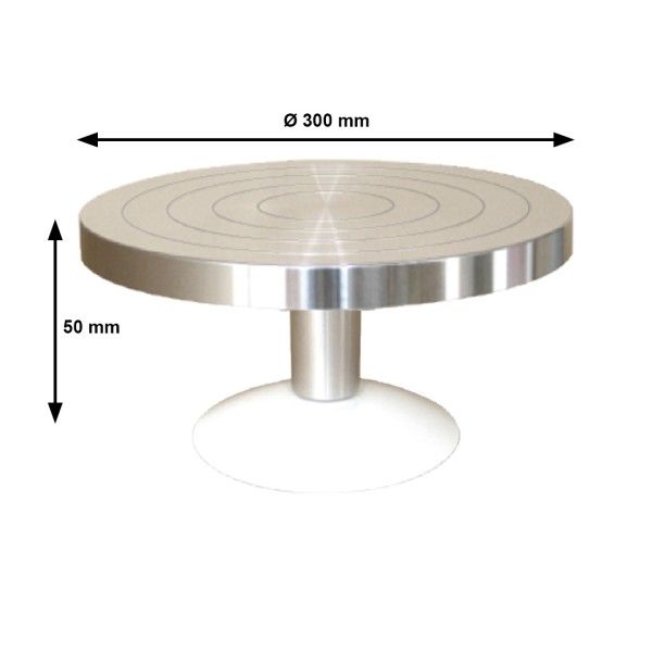 T30BAL - Tournette de table Ø 300 mm H100