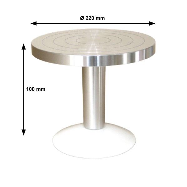 T22HAL - Tournette de table Ø 220 mm H 100