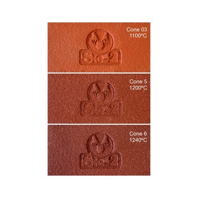 MARTE - Grès ROUGE Chamotté 0 - 0,5 mm