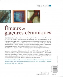 Emaux et gla&ccedil;ures c&eacute;ramiques