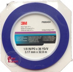 ODP03 - Adh&eacute;sif de r&eacute;serve bleu largeur 3 mm x 33 m PETER LAVEM - 2