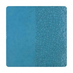 R03 - Bleu turquoise craquel&eacute; PETER LAVEM - 1