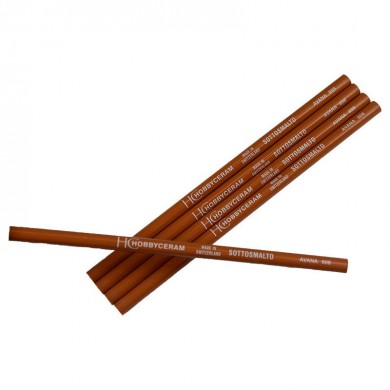 CRA608 : Crayon oxyde havane