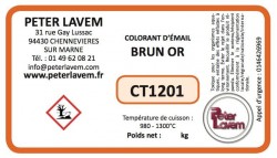 CT1201 - Colorant brun or JOHNSON MATTHEY - 2 CT1201 - Colorant brun or JOHNSON MATTHEY - 2